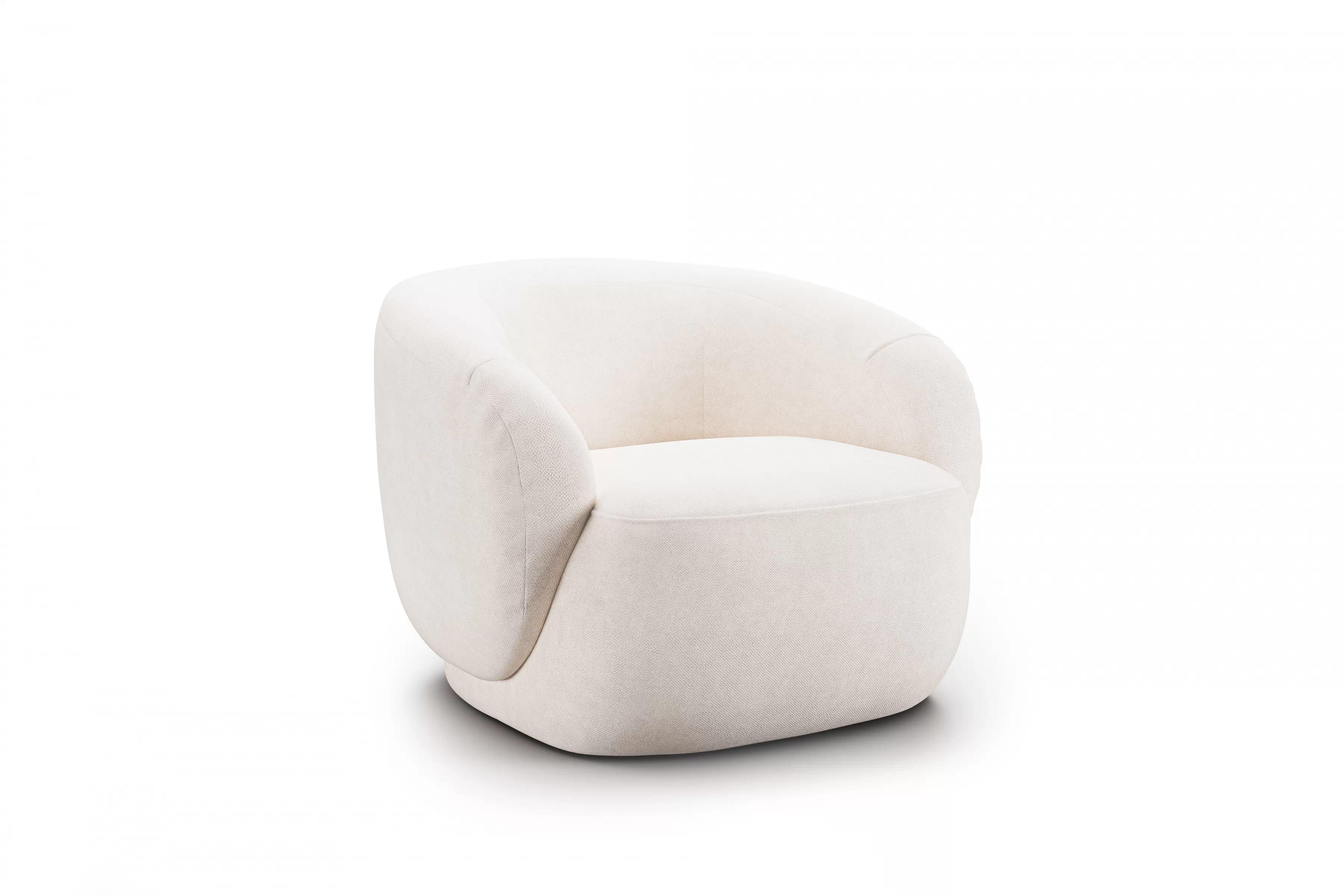 Sedacia súprava Finezal 2+1 - krémová žinylka Tender Way 01 Komplet odpočinkové Pohovka Finezal 2-os + Kreslo - béžový šenil Tender Way 01 