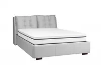 Čalouněná postel pro ložnice s rámem Branti - 160x200 šedý postel pro ložnice Branti 