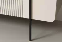 Komoda Malmi 200 cm - kašmír / černá nozki - Omezená nabídka z expozice Komoda Malmi 200 cm - kašmír / černá nozki - Omezená nabídka z expozice
