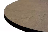 Jídelní stůl Cedrus Rozeta 95/150 cm loftový rozkládací - dub belmont / černá Stůl Cedrus Rozeta 95/150 cm loftový rozkladany - dub belmont / černá