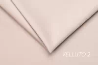 Manželská postel Nicole 160x200 - béžový samet Velluto 2 / zlaté nohy Postel pro ložnice Nicole 160x200 - béžová welwet Velluto 2 / Nohy zlote (produkcja bogart)