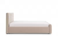 Manželská postel Nicole 160x200 s úložným prostorem - béžový samet Velluto 2 Postel pro ložnice Nicole 160x200 s úložným prostorem- béžová samet Velluto 2