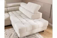 Rohová sedací souprava pravá rozkladany pro obývacího pokoje Tyrion L - béžová šenil Ditra New 20 Rohová sedací souprava pravá rozkladany pro obývacího pokoje Tyrion L - béžová šenil Ditra New 20