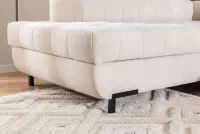 Rohová sedací souprava levá rozkladany pro obývacího pokoje Tyrion L - béžová šenil Ditra New 20 Rohová sedací souprava levá rozkladany pro obývacího pokoje Tyrion L - béžová šenil Ditra New 20