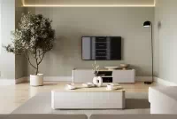 Stolík kawowy Elivo 100 cm so zásuvkami - kašmír / Dub olejowany - Limitovaná ponuka expozície Stolík kawowy Elivo 100 cm so zásuvkami - kašmír / Dub olejowany - Limitovaná ponuka expozície