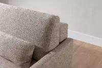 Pohovka s funkciou spánku Meloria - šedá látka ľahkočistiaca Leo 15 Pohovka s funkciou spánku Meloria - šedá látka ľahkočistiaca Leo 15