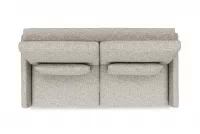 Pohovka s funkciou spánku Meloria - šedá látka ľahkočistiaca Leo 15 Pohovka s funkciou spánku Meloria - šedá látka ľahkočistiaca Leo 15