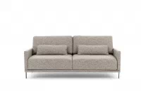 Pohovka s funkciou spánku Meloria - šedá látka ľahkočistiaca Leo 15 Pohovka s funkciou spánku Meloria - šedá látka ľahkočistiaca Leo 15