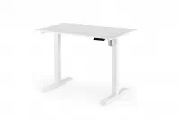 B53 íroasztal, fehér íroasztal z regulacja wysokosci b53 - 105x56 cm - fehér