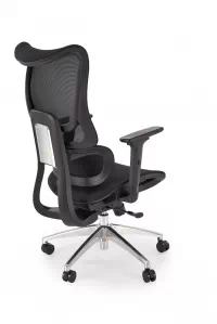 Otočná ergonomická kancelářská židle Casilo - černá Křeslo ergonomiczny casilo obrotowy - černá