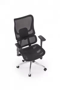 Otočná ergonomická kancelářská židle Casilo - černá Křeslo ergonomiczny casilo obrotowy - černá