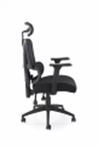 Ergonomické kancelárske kreslo Lorendi otočné - čierna ekokoža Kreslo ergonomiczny Lorendi otočna - Čierny 