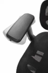 Ergonomické kancelárske kreslo Lorendi otočné - čierna ekokoža Kreslo ergonomiczny Lorendi otočna - Čierny 