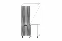 KAMMONO F11 SPRP115x65 - regál kuchenny narozny  KAMMONO F11 SPRP115x65 - regál kuchenny narozny 