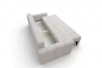 Pohovka Sorenio s funkciou spania - béžová tkanina Sand 03 Pohovka Sorenio s funkciou spánku - Béžová dzianina Sand 03