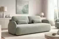 Rozkladacia pohovka Dinel - zelený szenil Vibe 34 Pohovka s funkciou spánku Dinel - Zelený šenil Vibe 34