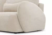 Pohovka s funkciou spania Dinel - béžový šenil Vibe 06 Pohovka s funkciou spánku Dinel - béžový šenil Vibe 06