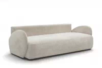 Pohovka s funkciou spania Dinel - béžový šenil Vibe 06 Pohovka s funkciou spánku Dinel - béžový šenil Vibe 06