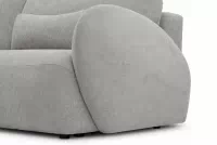 Pohovka s funkciou spania Dinel - sivý šenil Vibe 86 Pohovka s funkciou spánku Dinel - šedý šenil Vibe 86