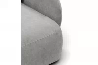 Pohovka s funkciou spania Dinel - sivý šenil Vibe 86 Pohovka s funkciou spánku Dinel - šedý šenil Vibe 86