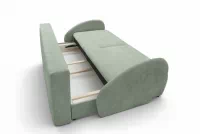 Rozkladacia pohovka Dinel - zelený szenil Vibe 34 Pohovka s funkciou spánku Dinel - Zelený šenil Vibe 34