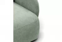 Rozkladacia pohovka Dinel - zelený szenil Vibe 34 Pohovka s funkciou spánku Dinel - Zelený šenil Vibe 34