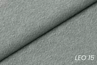 Pohovka s funkciou spánku Meloria - šedá látka ľahkočistiaca Leo 15 Pohovka s funkciou spánku Meloria - šedá látka ľahkočistiaca Leo 15