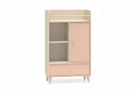 Komoda Marla 80 cm so zásuvkou - piesková púšť / millennial pink Komoda Marla 80 cm z szuflada - piasek pustyni / millenial pink