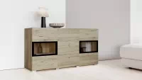 Komoda se zásuvkami Baros 132 cm - san remo světlý Komoda se zásuvkami Baros 26 - 132 cm - san remo světlý