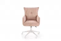 Detská kancelárska stolička Tilo čalúnená - ružová Stolička dzieciece biurowe Tilo čalúnená - rozowe