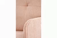 Detská kancelárska stolička Tilo čalúnená - ružová Stolička dzieciece biurowe Tilo čalúnená - rozowe