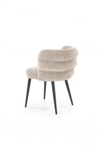 Čalúnená stolička Bolena - béžová Stolička čalúnená bolena - bezowe 