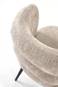 Čalúnená stolička Bolena - béžová Stolička čalúnená bolena - bezowe 