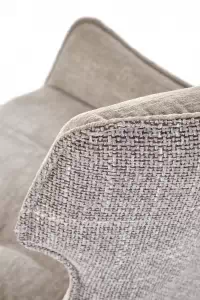 Otočená čalúnená stolička Rippla - popolavá Stolička čalúnená rippla otočna - popielate