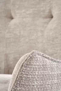 Otočená čalúnená stolička Rippla - popolavá Stolička čalúnená rippla otočna - popielate