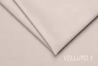 Levitujúca manželská posteľ Galin 160x200 - béžový velúr Velluto 1 Posteľ Galin lewitujace / 160x200 / Velutto 1