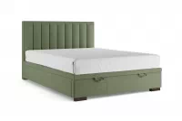 Boxspring posteľ Misel 140x200 S vnútorným úložným priestorom- zielny zamat Magic Velvet 2243 / nožičky Venge Boxspring posteľ Misel 140x200 S vnútorným úložným priestorom- zielny zamat Magic Velvet 2243 / nožičky Venge