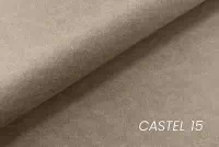 Čalouněná postel Tesia 180x200 s úložným prostorem - béžový samet Castel 15 Postel čalouněné Tesia 180x200 s úložným prostorem- béžová samet Castel 15