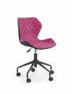 Detská stolička Matrix - čierna / ružová matrix Kreslo Pre mladých Čierny / Ružová
