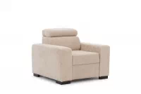 Scaun de relaxare cu tetieră reglabilă Modeno clar Fotoliu  wypoczynkowy Modeno 