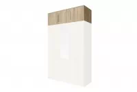 Nástavec na skříň Lutori D3 - 147 cm - dub sonoma Nástavec Lutori D3 pro Skříně - dub sonoma
