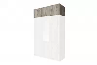 Nástavec na skříň Lutori D3 - 147 cm - dub wellington Nástavec Lutori D3 pro Skříně - dub wellington