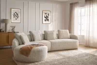 Rohová sedací souprava Finezal 2P+C+OTL do obývacího pokoje Rohová sedací souprava pro obývacího pokoje Finezal OTL+C+2P