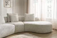 Rohová sedací souprava Finezal OTL+C+2S+S+OTZP - béžová tkanina Tracy 211-04 Rohová sedací souprava pro obývacího pokoje Finezal OTL+C+2S+S+OTZP - béžová plecionka Tracy 211.04