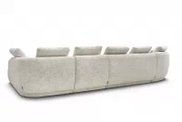 Rohová sedací souprava Finezal OTL+C+2S+S+OTZP - béžová tkanina Tracy 211-04 Rohová sedací souprava pro obývacího pokoje Finezal OTL+C+2S+S+OTZP - béžová plecionka Tracy 211.04