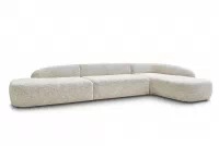 Rohová sedací souprava Finezal OTOL+2S+OTZP - béžová tkanina Tracy 211-04 Rohová sedací souprava pro obývacího pokoje Finezal OTOL+2S+OTZP - béžová plecionka Tracy 211-04