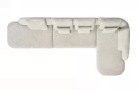 Rohová sedací souprava Finezal OTOL+2S+OTZP - béžová tkanina Tracy 211-04 Rohová sedací souprava pro obývacího pokoje Finezal OTOL+2S+OTZP - béžová plecionka Tracy 211-04