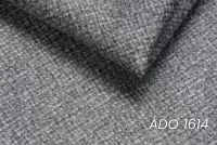 Rohová pohovka Elarias Mini s rozkladem univerzální levá/pravá - šedá tkanina Ado 1614 Gargoyle Rohová sedací souprava Elarias Mini rozkládací uniwersalny Levá/pravý - šedá plecionka Ado 1614 Gargoyle