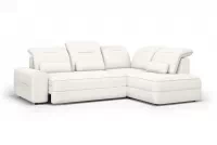 Rohová pohovka Tulia L s elektricky výsuvným sedákem Rohová sedací souprava z elektricky wysuwanym sedadlem Tulia L