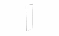 boční panel Campari 180,6x58cm pro slupka boční panel Campari 180,6x58cm pro slupka